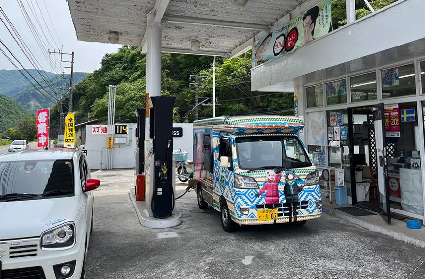 富士市网络话题~摇曳露营△露营车正在市内出没！